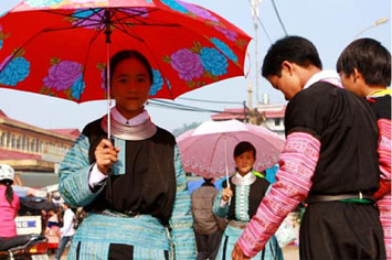 Chợ t&igrave;nh Mộc Ch&acirc;u